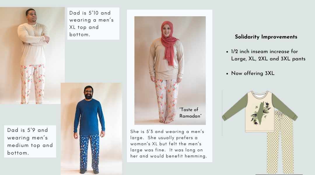 Solidarity Adult Unisex PJS