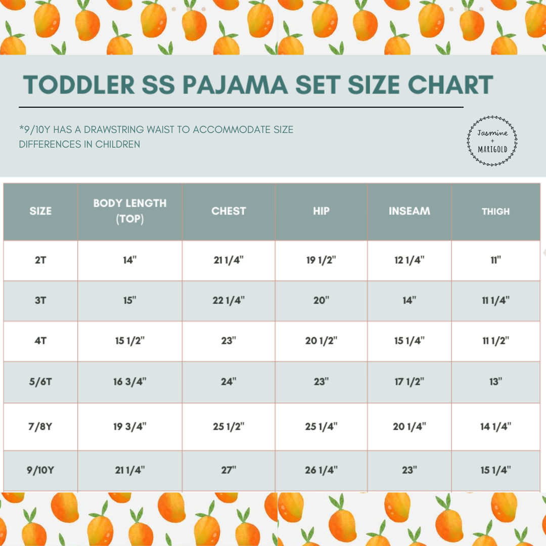 Mango (Aam into you!) 2pc PJ Set (FINAL SALE)