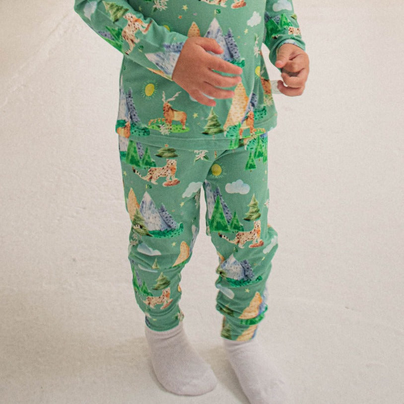 Majestic Mountains - 2pc Bamboo PJs