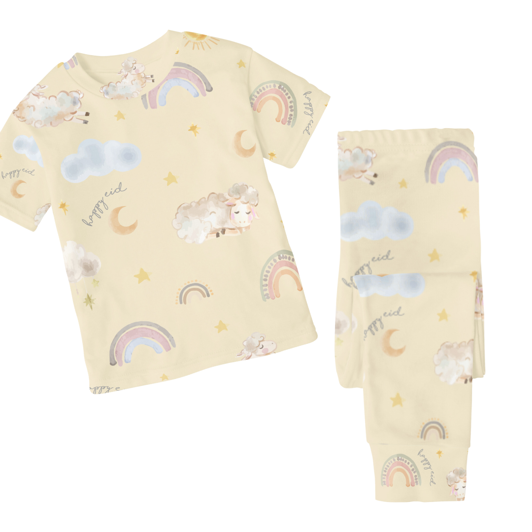 Eid Dreams Short-Sleeved Toddler PJs (FINAL SALE)