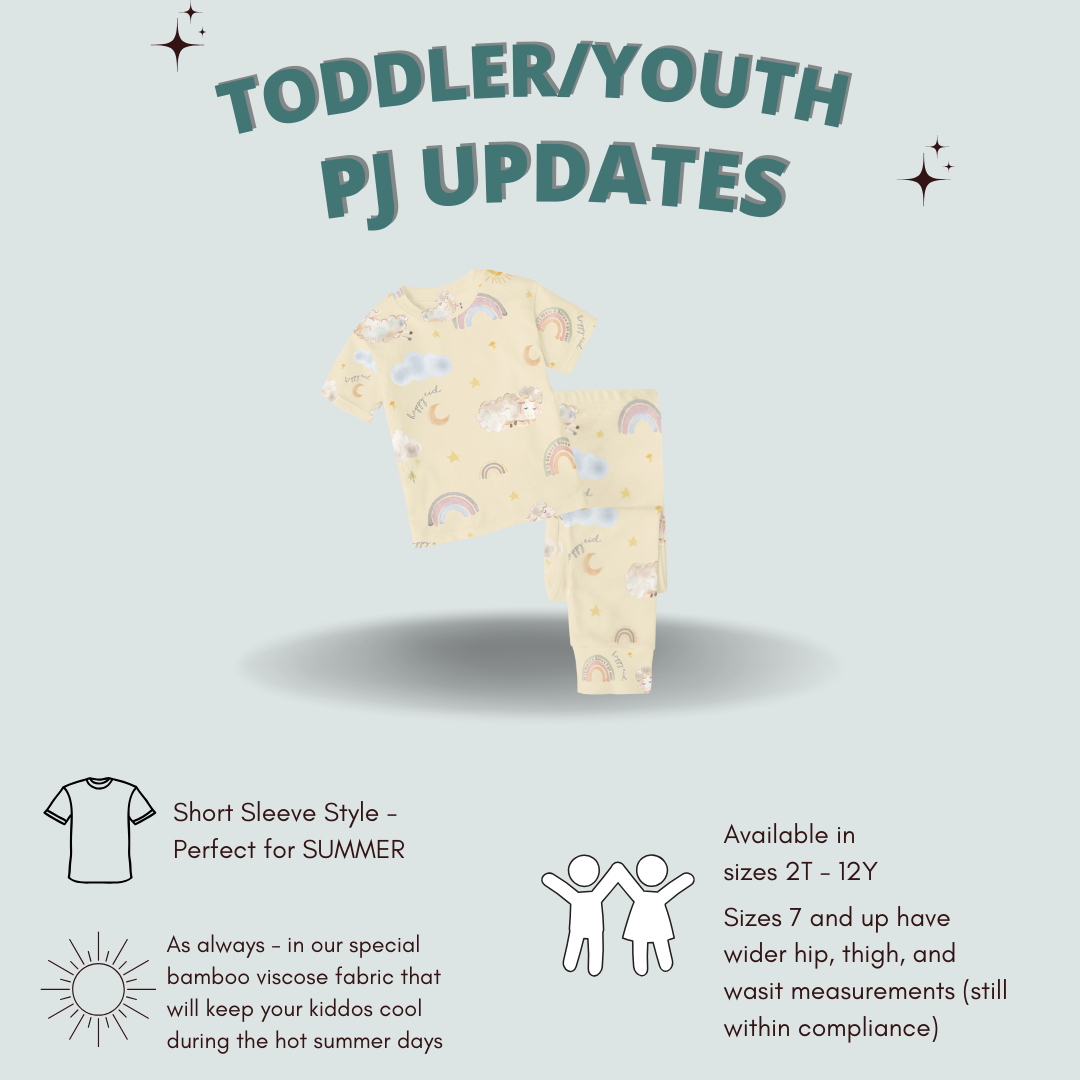 Eid Dreams Short-Sleeved Toddler PJs (FINAL SALE)