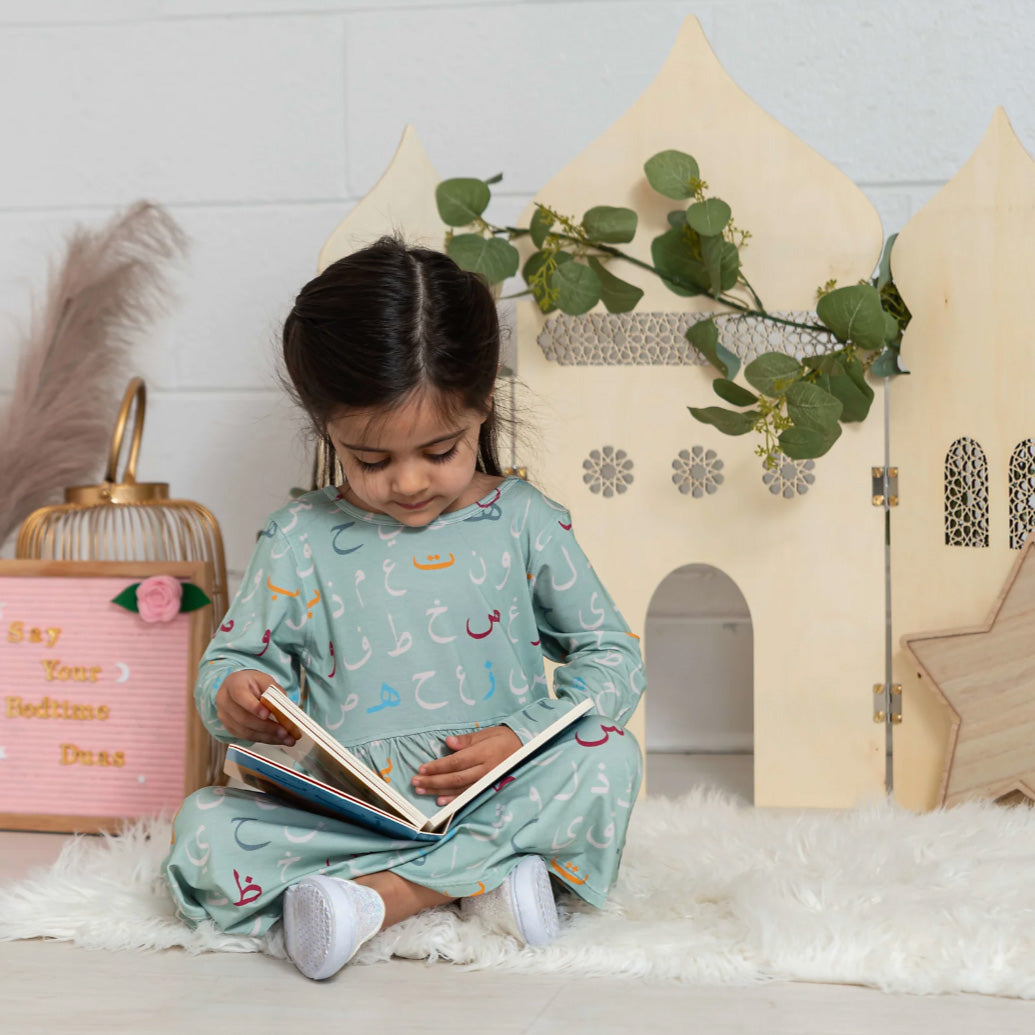 Twirl Dress: Arabic Alphabet