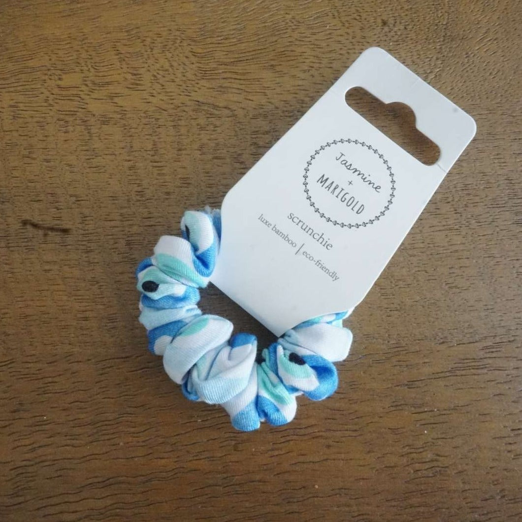 Bamboo Scrunchie - Evil Eye