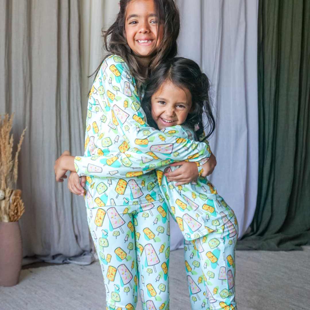 Majestic Mountains - 2pc Bamboo PJs - Jasmine + Marigold