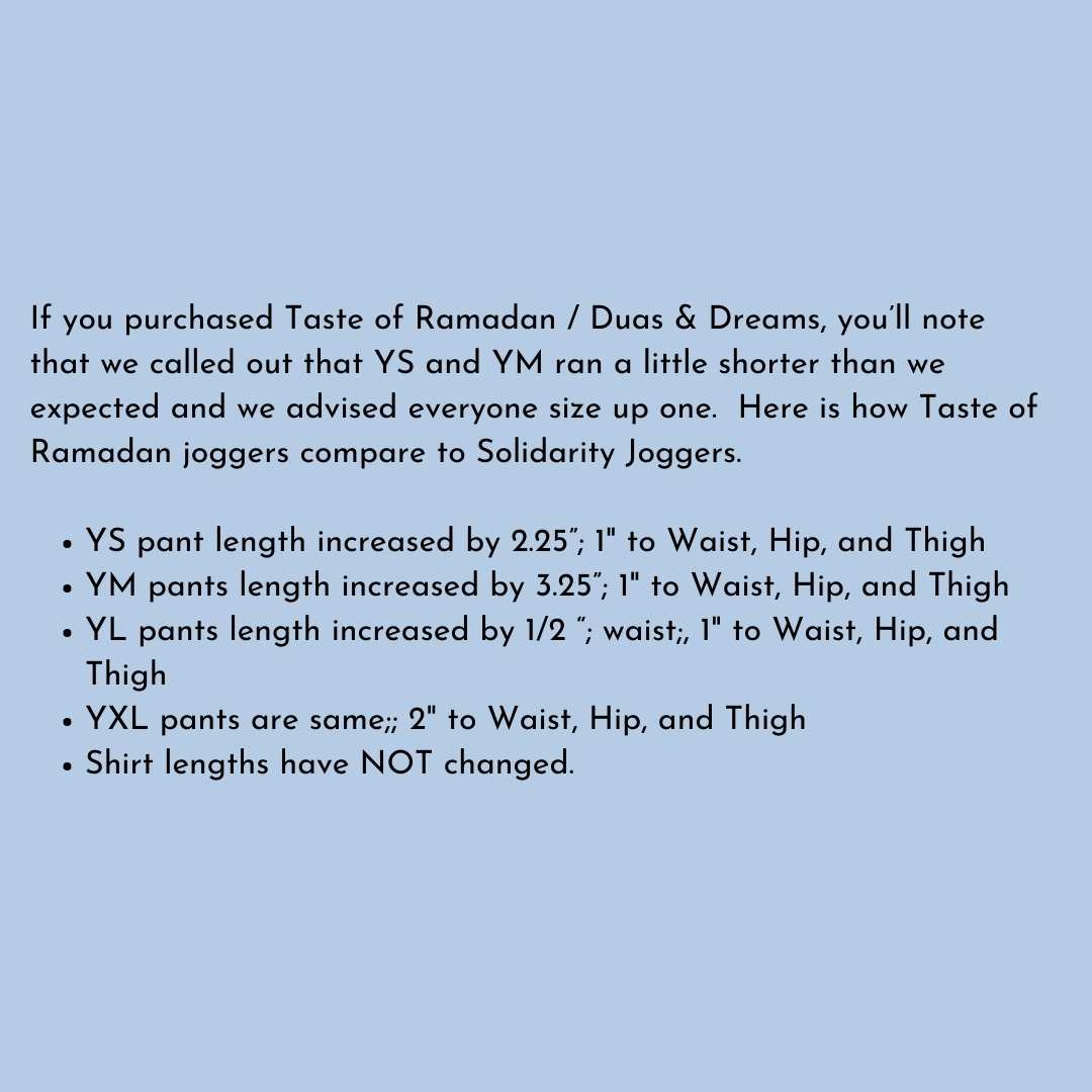 Solidarity Youth Jogger Set