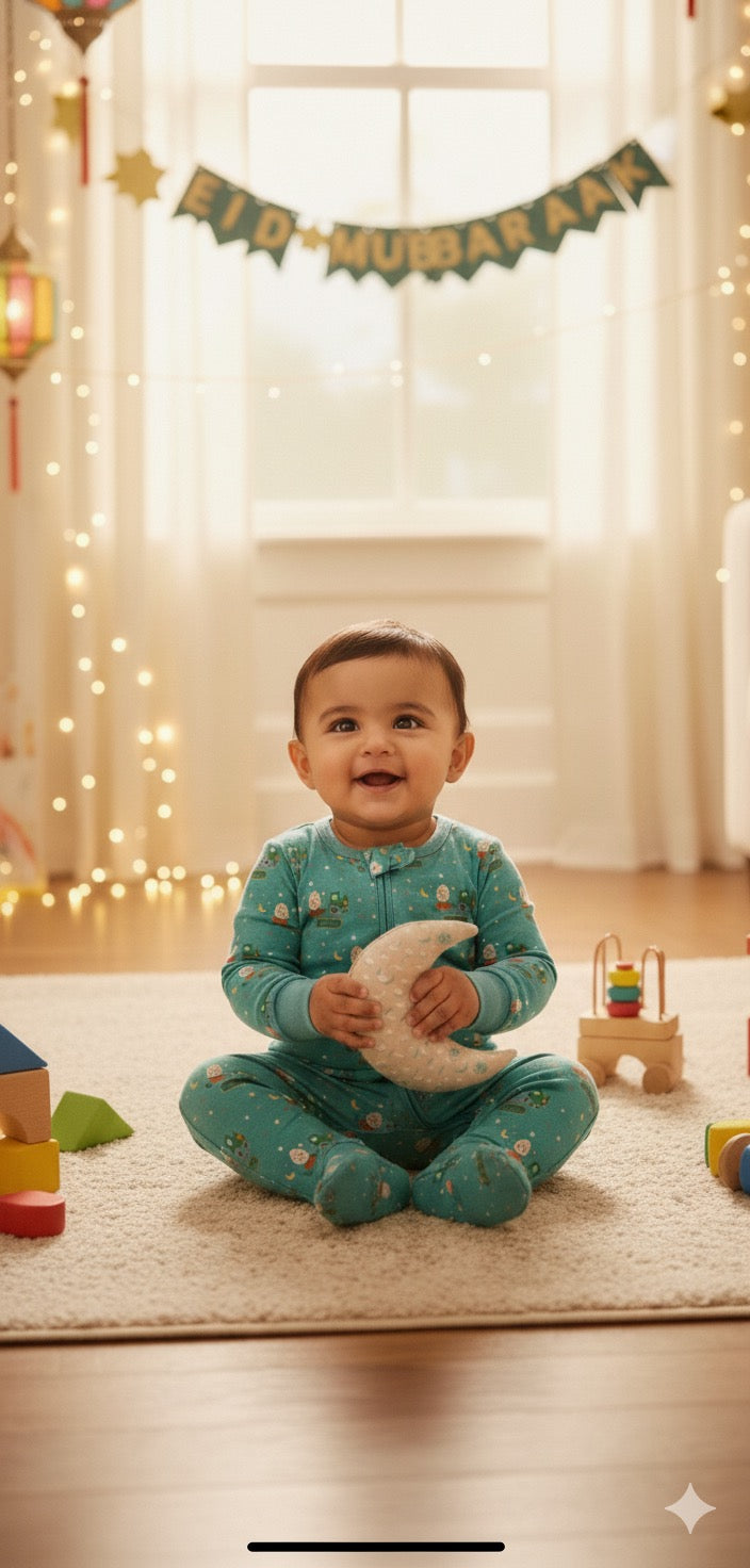 Eid Mu-Baa-Rak Convertible Zipper Sleeper