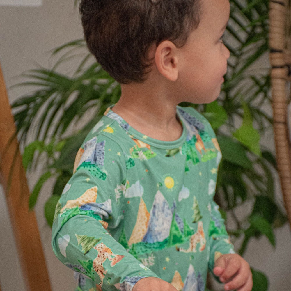 Majestic Mountains - 2pc Bamboo PJs