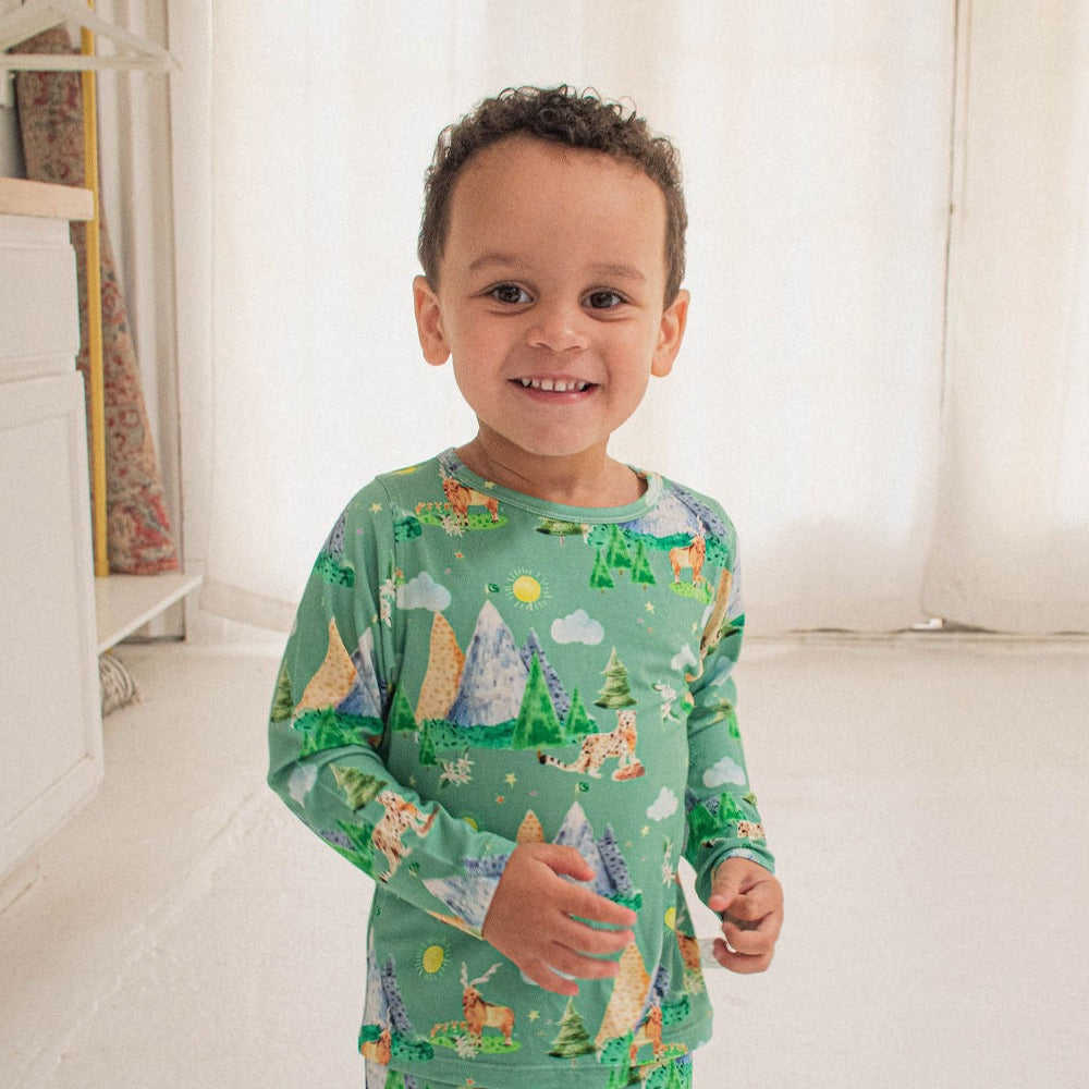 Majestic Mountains - 2pc Bamboo PJs