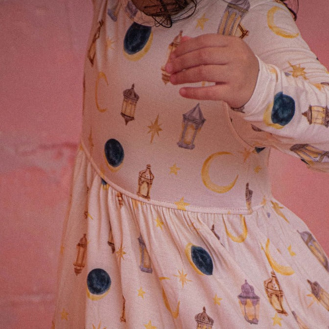 Twirl Dress: Ramadan Noor - Long Sleeved (FINAL SALE)