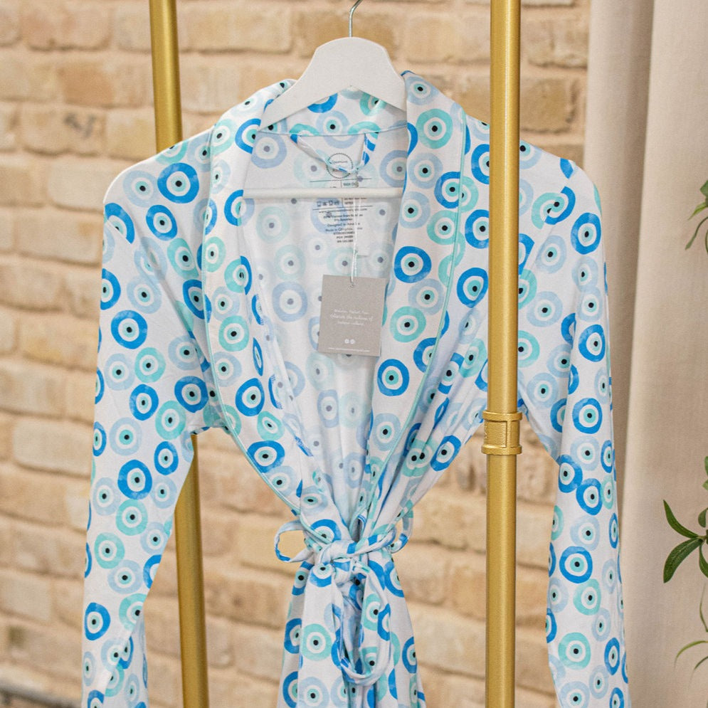Evil Eye Kimono Robe