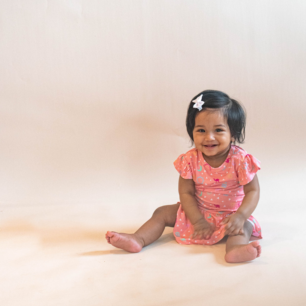 Duas and Dreams - Flutter Romper (FINAL SALE)