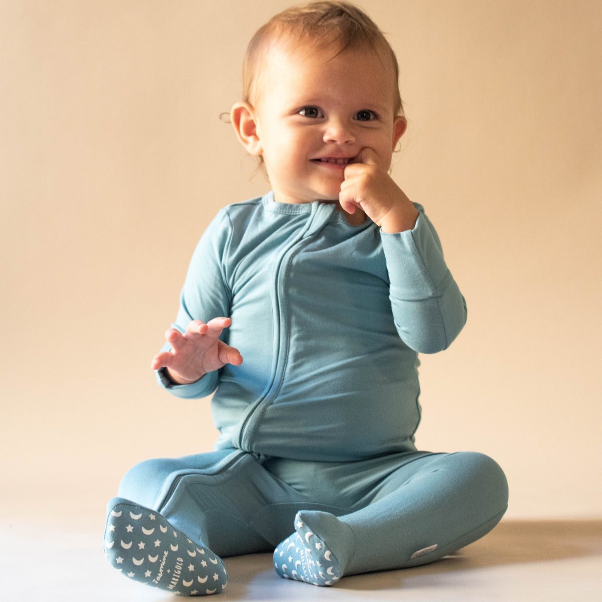 Pacific Solid Footed Romper (FINAL SALE)