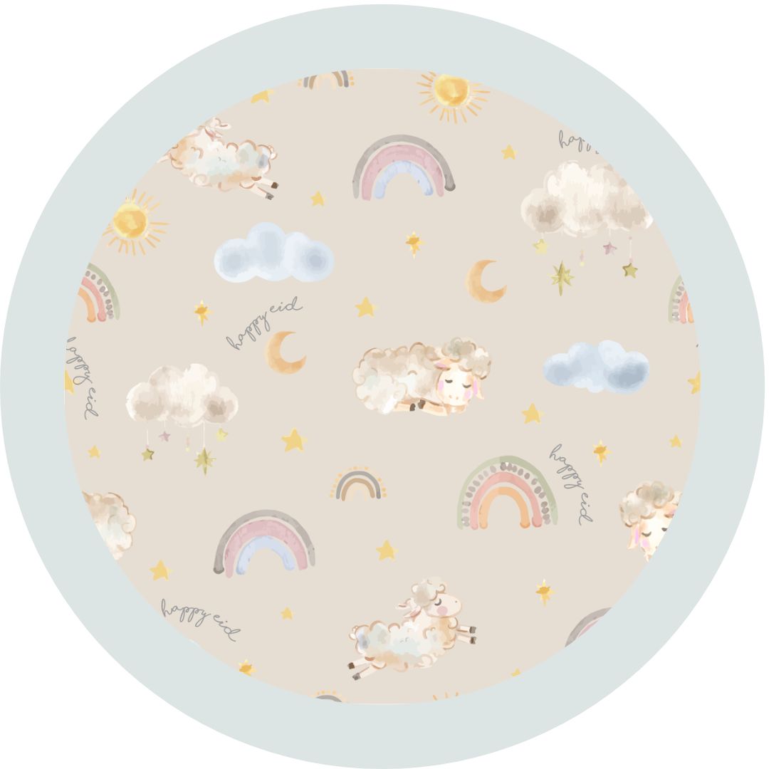 Eid Dreams Foldover Footie (FINAL SALE)