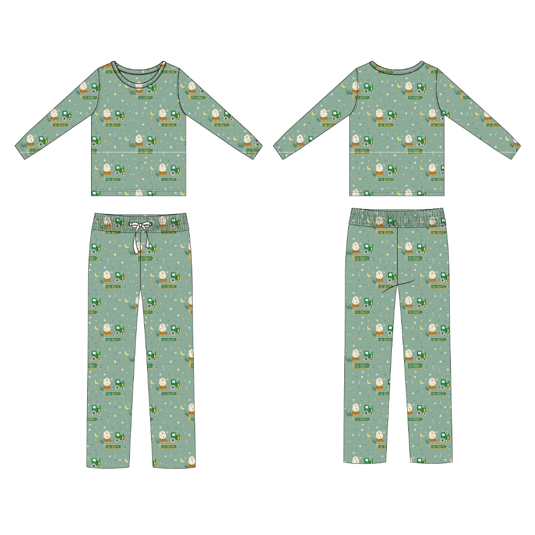 Eid Mu-Baa-Rak Youth Jogger Set