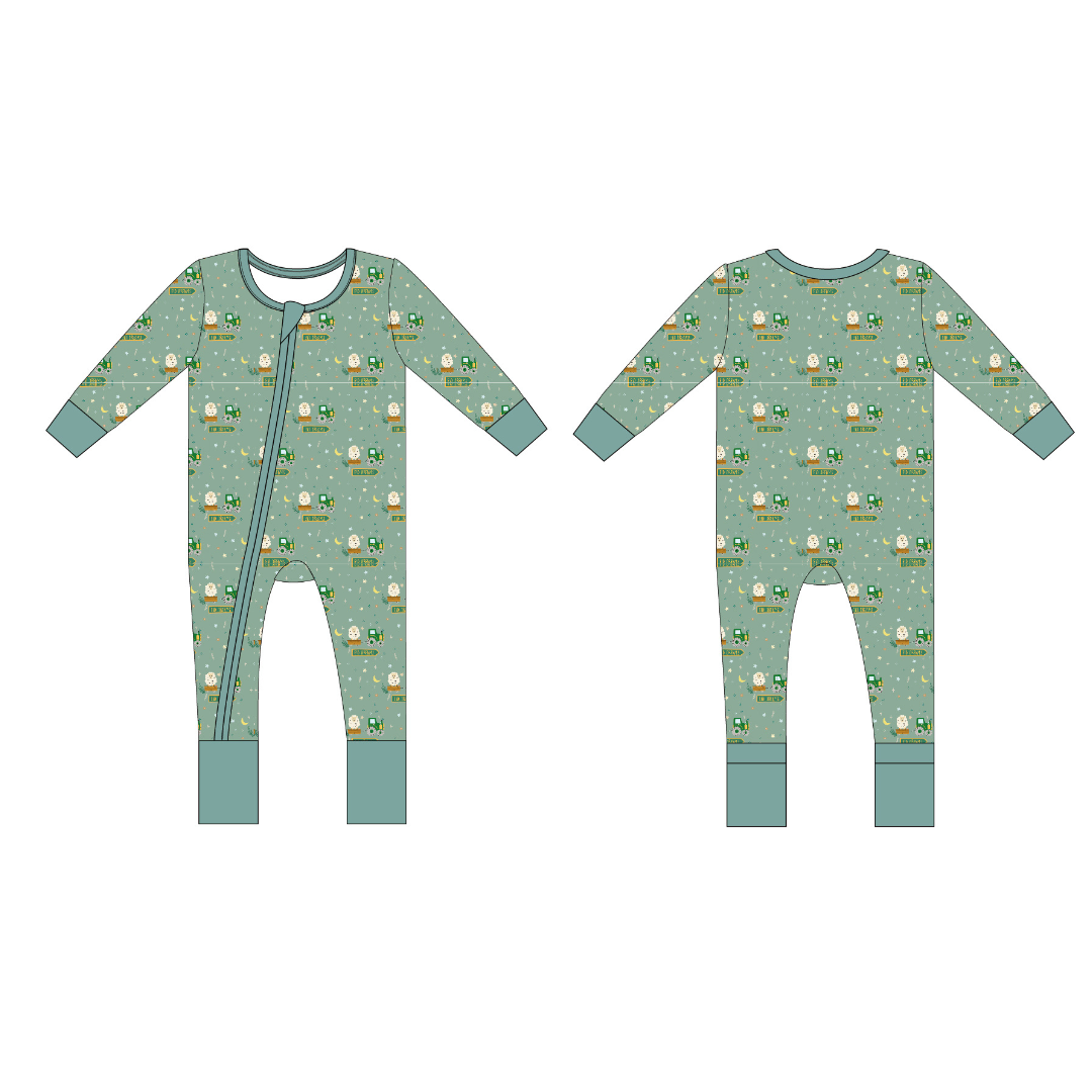 Eid Mu-Baa-Rak Convertible Zipper Sleeper