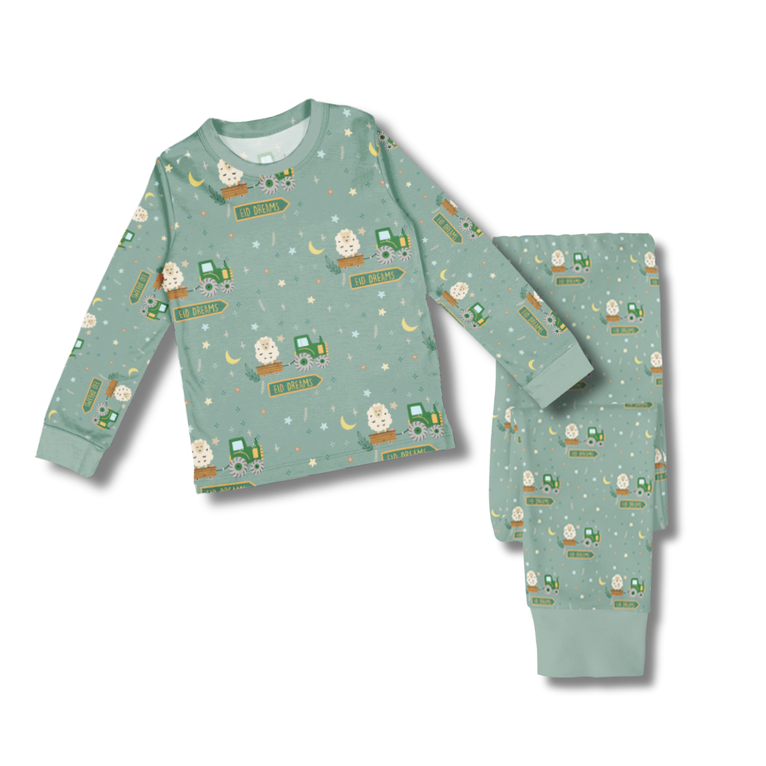 Eid Mu-Baa-Rak Toddler 2pc PJs