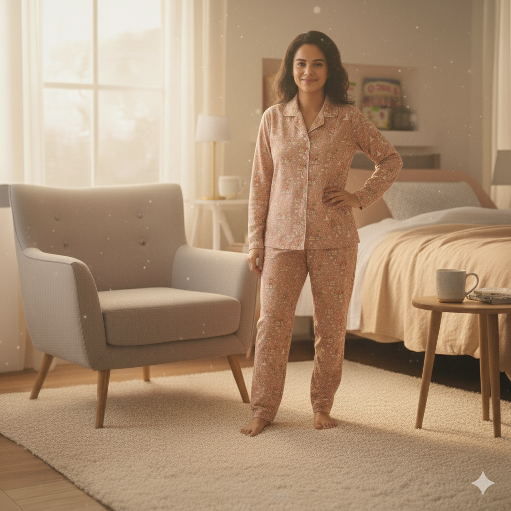 Arabian Nights Ladies 2pc PJ Set