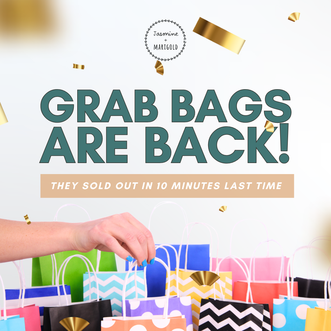 SURPRISE GRAB BAG 25 Limit 1 per person Jasmine Marigold