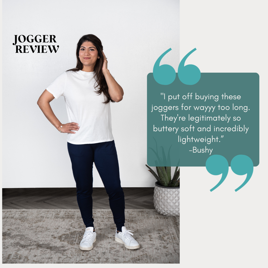 Ladies Bamboo Joggers - Navy (FINAL SALE)