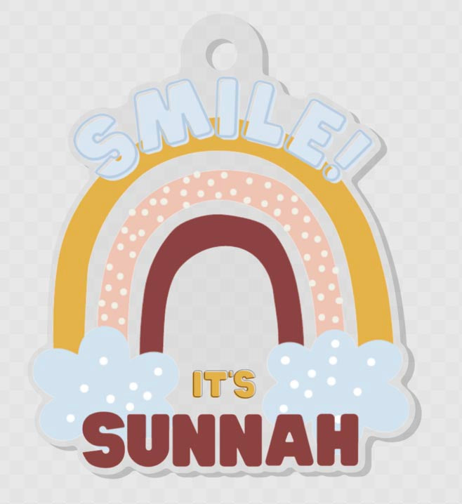 Smile it’s Sunnah Keychain