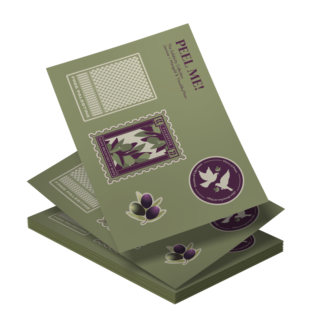 Solidarity Sticker Pack (3 sheets per pack)