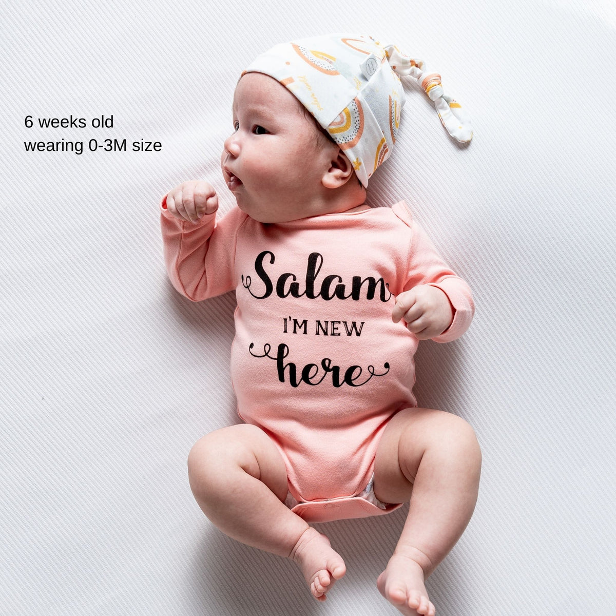 Salam, I’m New Here Long Sleeve- Pink