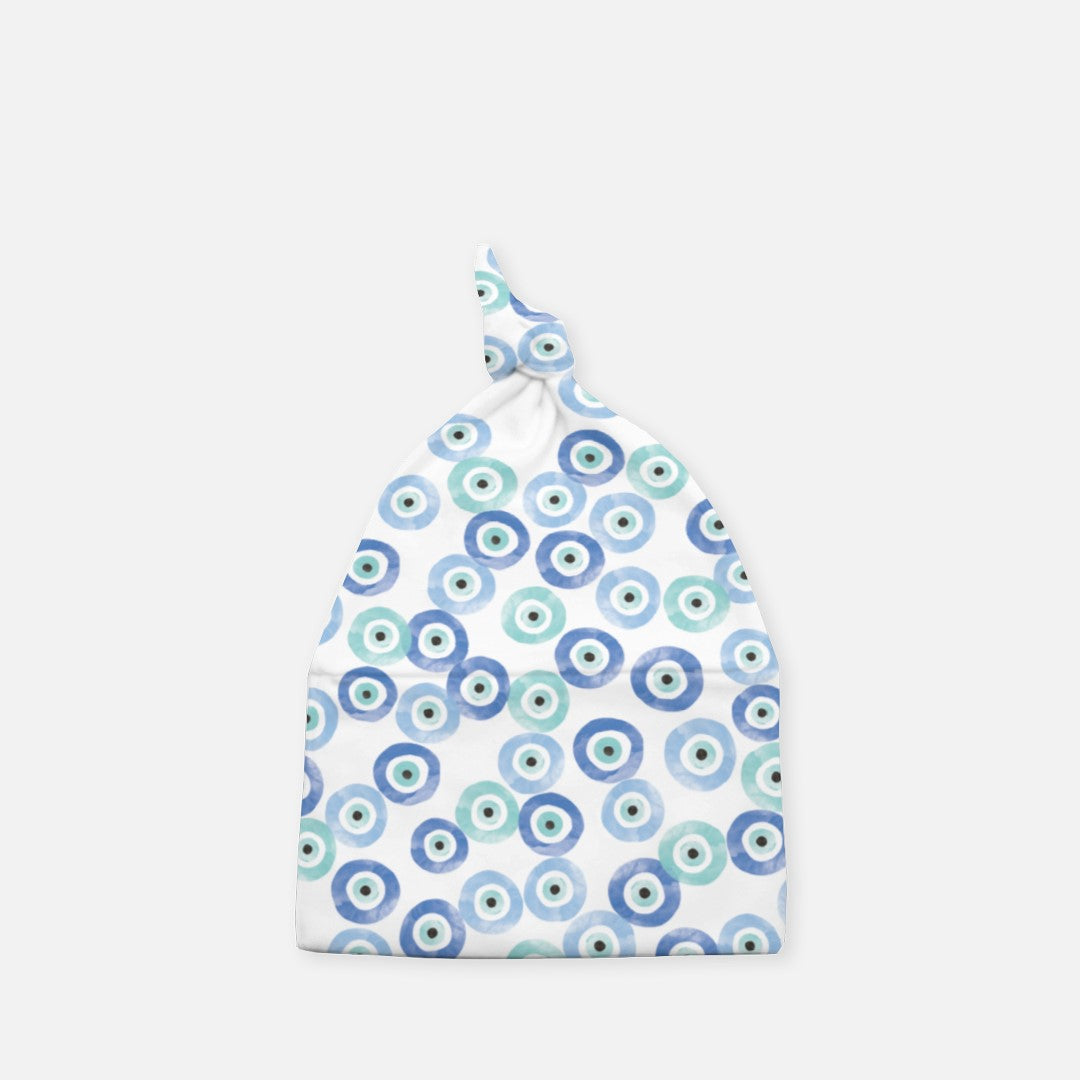 Evil Eye Knotted Cap