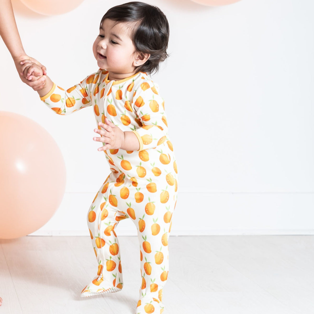 Mango (Aam into you!) Infant Romper (FINAL SALE)