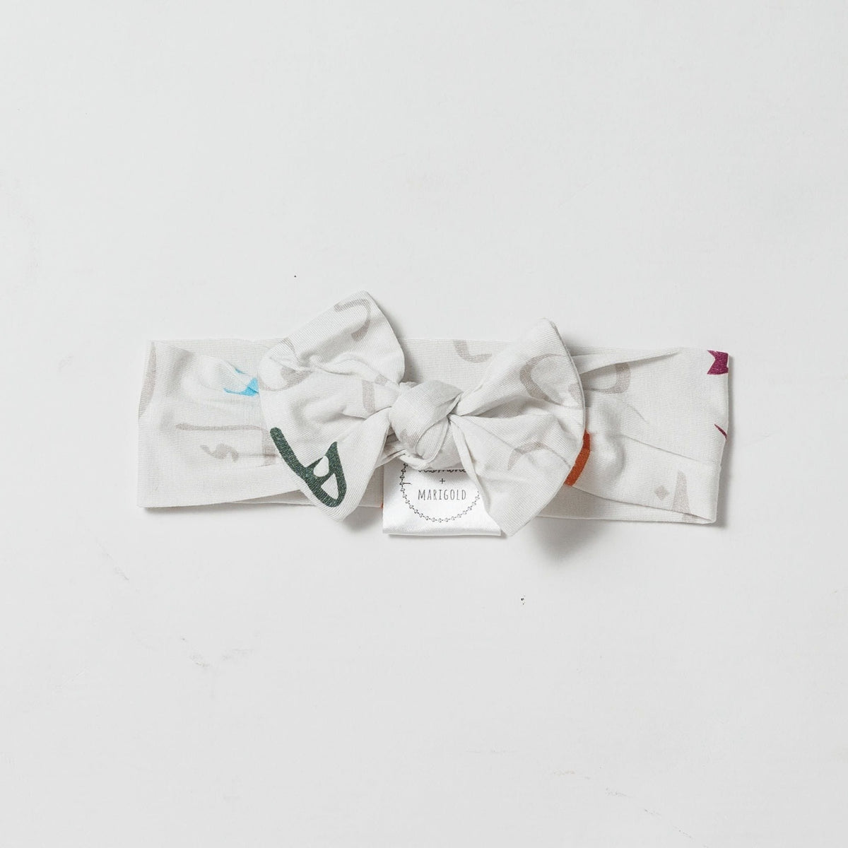 Knotted Headband - Arabic Alphabet