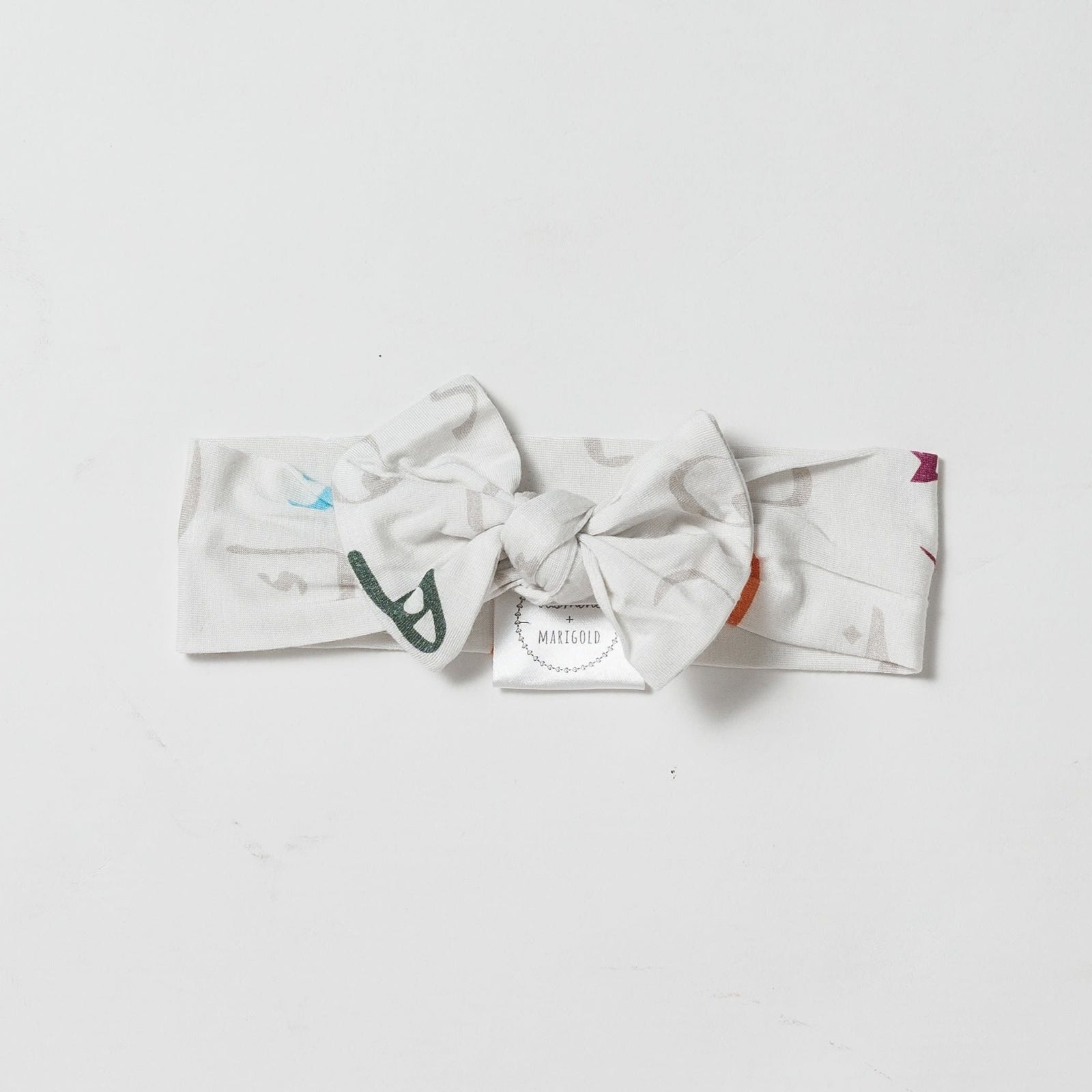 Knotted Headband - Arabic Alphabet