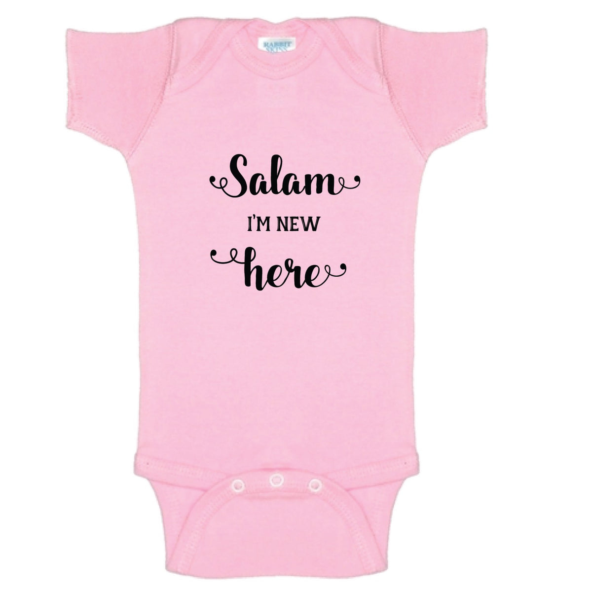 Salam I&#39;m New Here Organic Cotton Bodysuit
