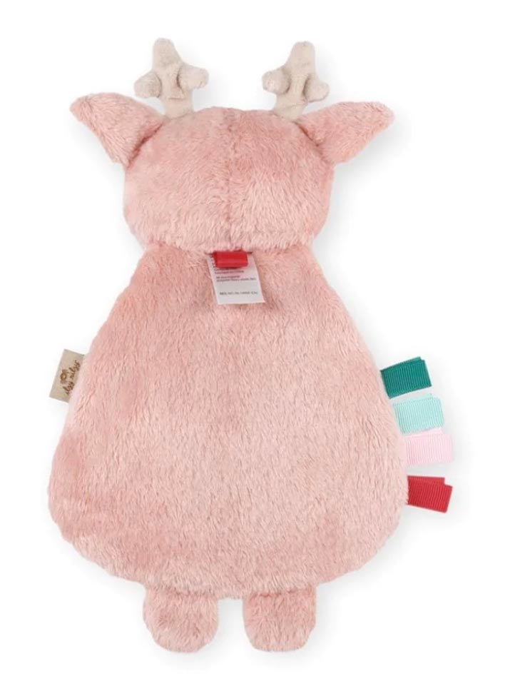 Holiday Reindeer Plush and Teether Toy
