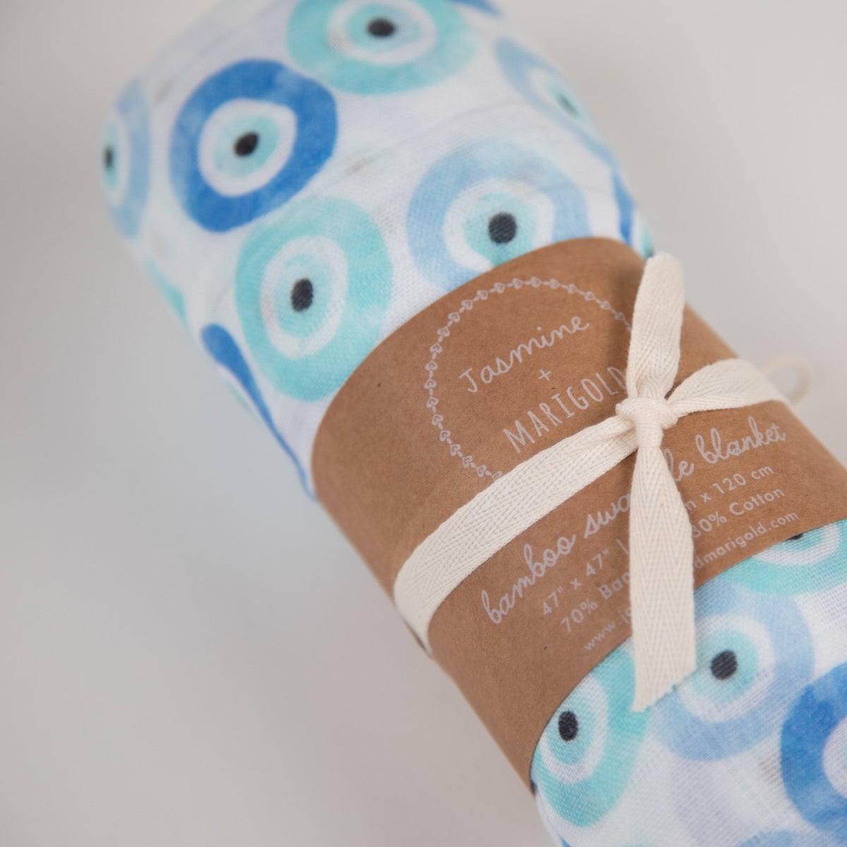 Evil Eye Muslin Swaddle