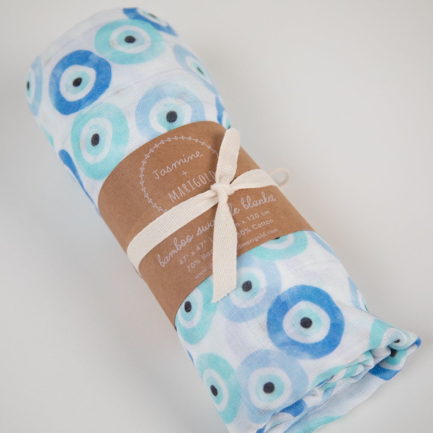 Evil Eye Muslin Fabric by Yard, Cotton Gauze Fabric, Baby Cotton Fabric for  Clothing Swaddle Blanket, Baby Shower Gift