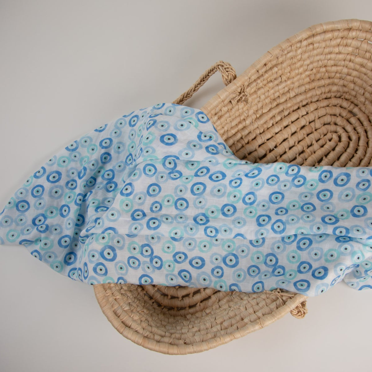 Evil Eye Muslin Swaddle