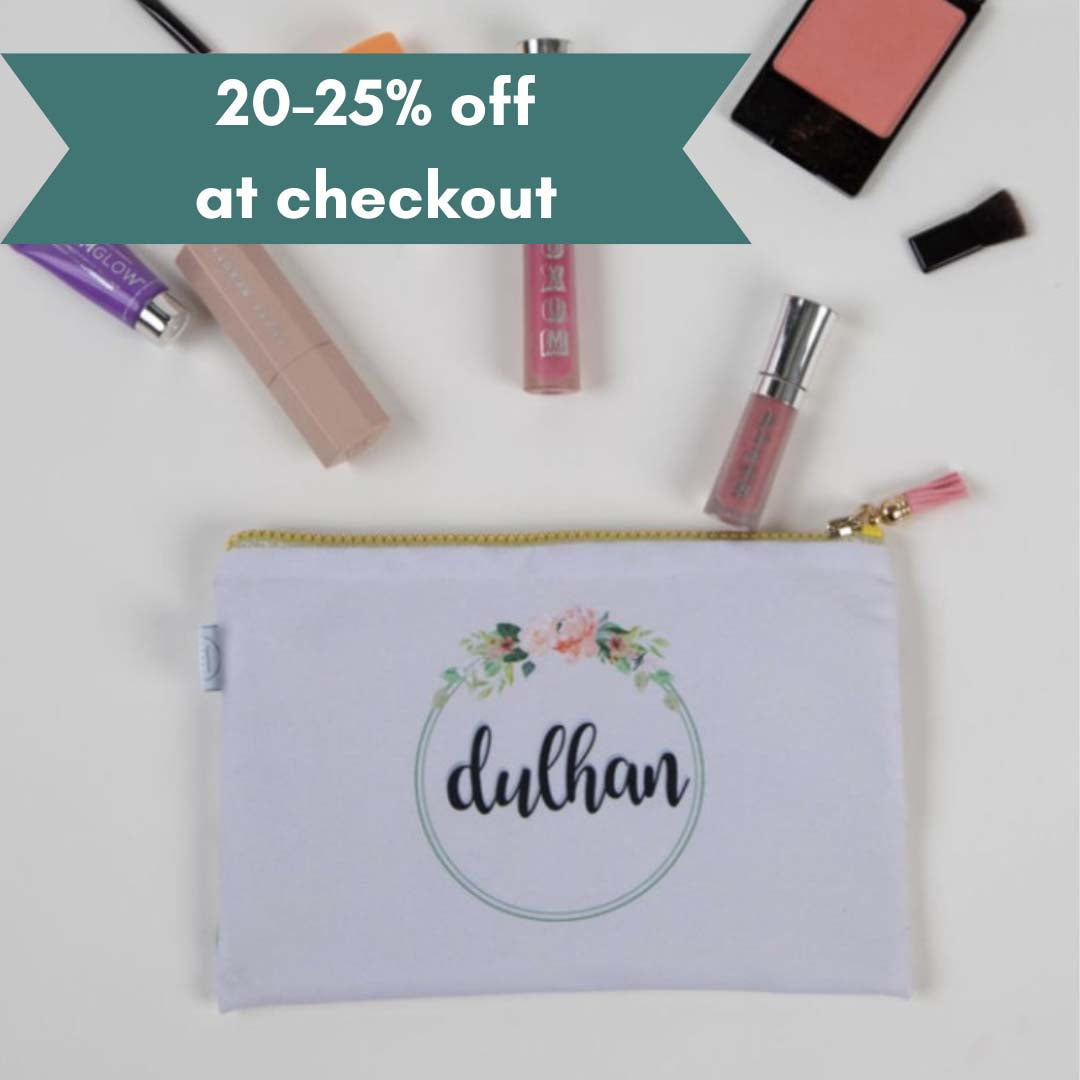 Dulhan Makeup Bag / Accessories Pouch (FINAL SALE)